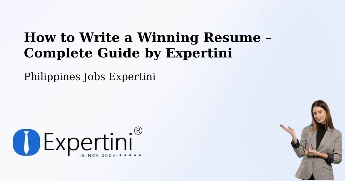 Resume Writing Guide for Job Seekers – Cut Cut Primero - Cut Cut Primero, Philippines Jobs Expertini