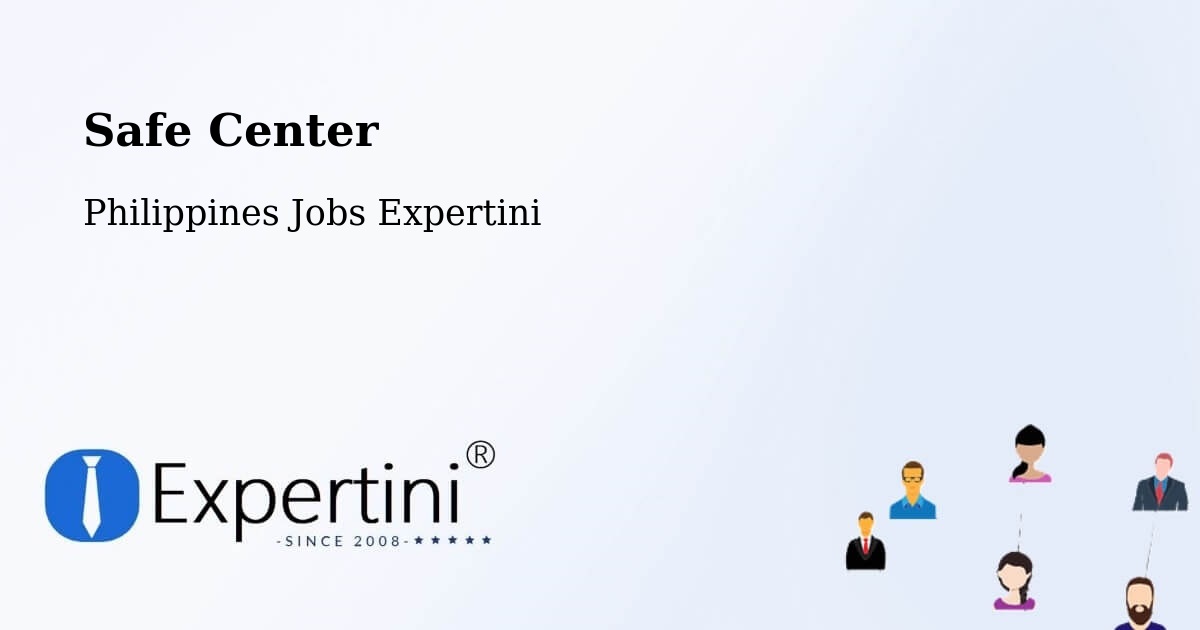 Safety Center – Cut Cut Primero - Philippines Jobs Expertini