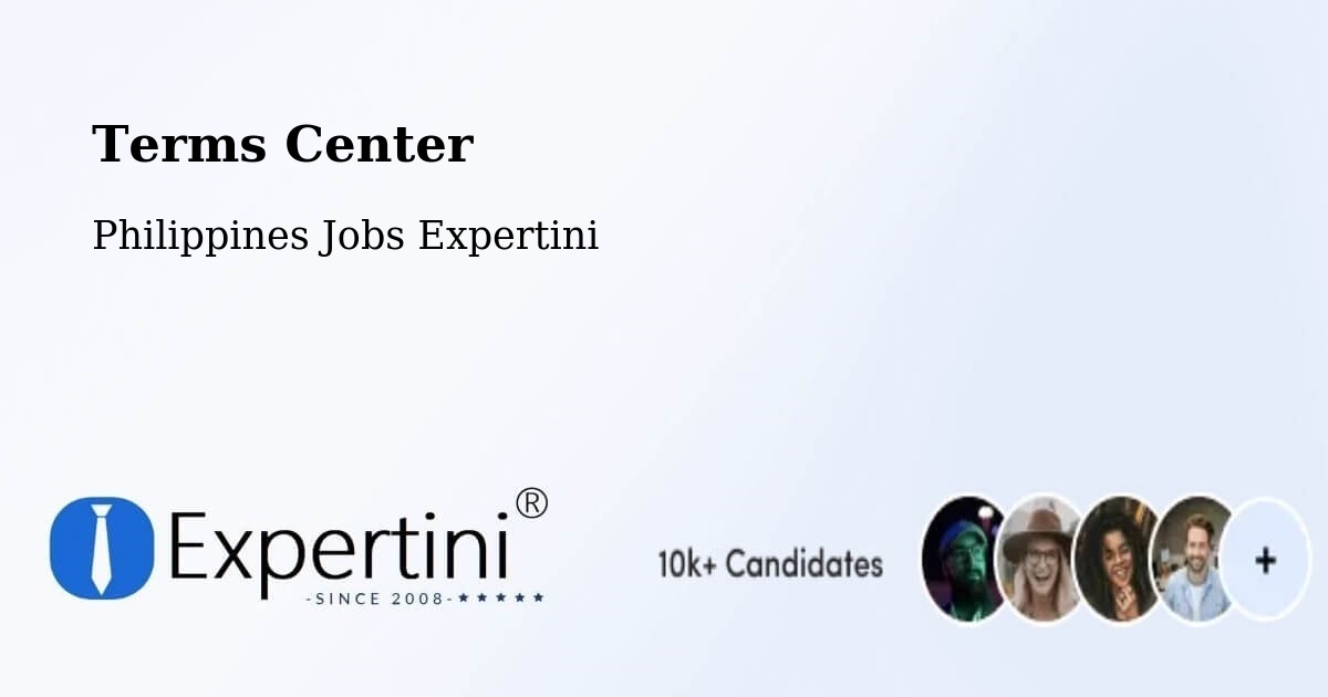 Terms of Service – Cut Cut Primero - Philippines Jobs Expertini